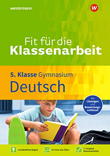 Stock image for Fit fr die Klassenarbeit - Gymnasium. Deutsch 5 for sale by GreatBookPrices