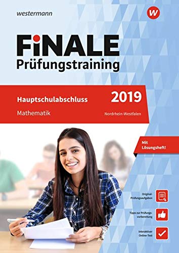 9783742619020: FiNALE Prfungstraining 2019 Hauptschulabschluss Nordrhein-Westfalen. Mathematik: Mathematik 2019 Arbeitsbuch mit Lsungsheft