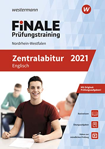 Stock image for FiNALE Prfungstraining Zentralabitur Nordrhein-Westfalen: Englisch 2021 for sale by medimops