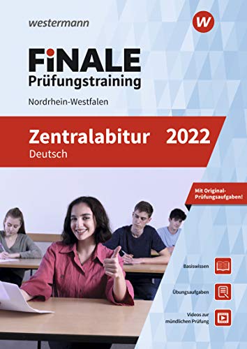 Beispielbild fr FiNALE Prfungstraining Zentralabitur Nordrhein-Westfalen: Deutsch 2022 zum Verkauf von medimops