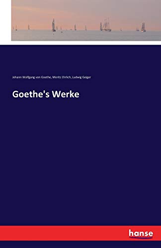 Imagen de archivo de Goethe's Werke (German Edition) a la venta por Lucky's Textbooks