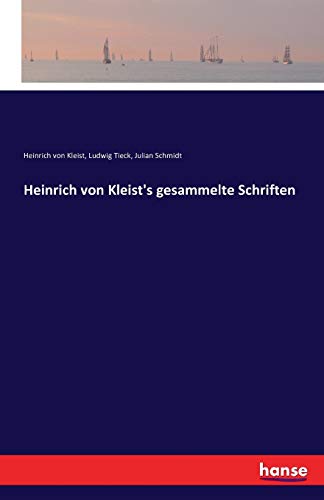 9783742819680: Heinrich von Kleist's gesammelte Schriften (German Edition)