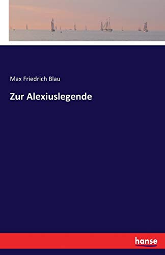 Stock image for Zur Alexiuslegende for sale by Ria Christie Collections