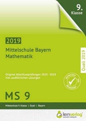 Beispielbild fr Original Abschlussprfungen Mathematik Mittelschule Quali Bayern zum Verkauf von medimops
