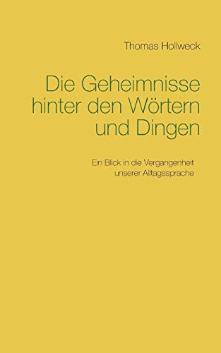 Imagen de archivo de Die Geheimnisse hinter den Wrtern und Dingen (German Edition) a la venta por Lucky's Textbooks