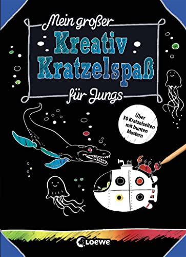 Imagen de archivo de Mein groer Kreativ-Kratzelspa: Fr Jungs (Kreativ-Kratzelbuch) a la venta por medimops