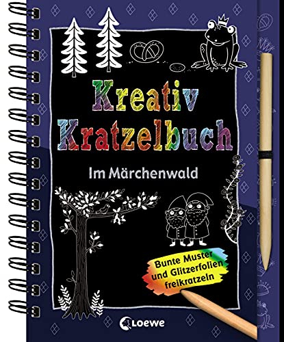 Imagen de archivo de Kreativ-Kratzelbuch: Im Mrchenwald a la venta por Blackwell's