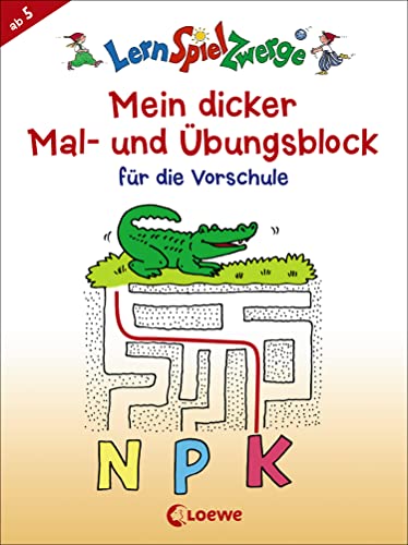 Beispielbild fr Mein dicker Mal- und bungsblock fr die Vorschule -Language: german zum Verkauf von GreatBookPrices