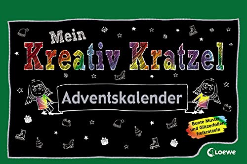 Stock image for Mein Kreativ-Kratzel Adventskalender: ab 5 Jahre (Kreativ-Kratzelbuch) for sale by medimops