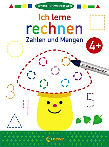 Beispielbild fr Wisch und wieder weg - Ich lerne rechnen 4+: Zahlen und Mengen zum Verkauf von medimops