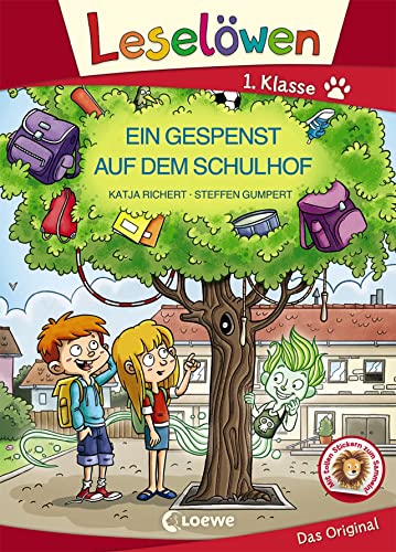 Beispielbild fr Leselwen 1. Klasse - Ein Gespenst auf dem Schulhof -Language: german zum Verkauf von GreatBookPrices