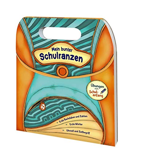 Beispielbild fr Mein bunter Schulranzen - bungen zum Schulanfang (orange): Lernspiele ab 5 Jahre - Geschenke fr die Schultte zum Verkauf von medimops