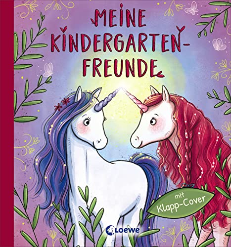 Stock image for Meine Kindergarten-Freunde (Einhrner): Freundebuch, Eintragbuch, Poesiealbum mit Wendecover fr Kinder ab 3 Jahre for sale by Revaluation Books