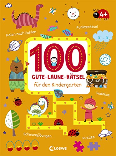 Beispielbild fr 100 Gute-Laune-Rtsel fr den Kindergarten: Lernspiel-Sammlung zum Rtseln und Malen fr Kinder ab 4 Jahre zum Verkauf von medimops