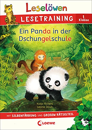 Beispielbild fr Leselwen Lesetraining 1. Klasse - Ein Panda in der Dschungelschule zum Verkauf von GreatBookPrices