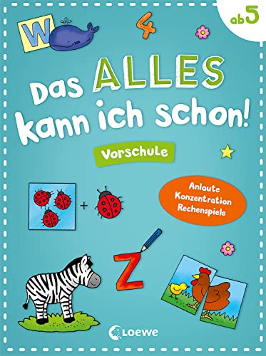 Stock image for Das alles kann ich schon! Vorschule for sale by GreatBookPrices