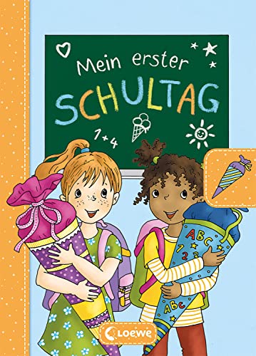 Stock image for Mein erster Schultag - Mdchen (Hellblau): Eintragbuch zur Einschulung fr Mdchen - Erinnerungsbuch zum Schulstart - Geschenke fr die Schultte for sale by Revaluation Books