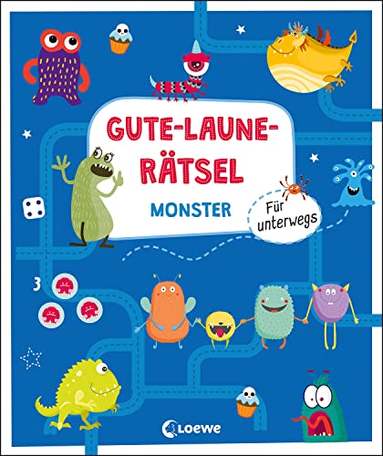 Stock image for Gute-Laune-Rtsel fr unterwegs - Monster for sale by GreatBookPrices