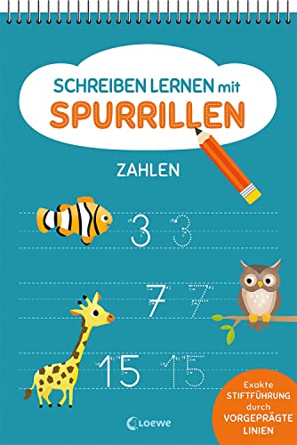 Stock image for Schreiben lernen mit Spurrillen - Zahlen for sale by GreatBookPrices