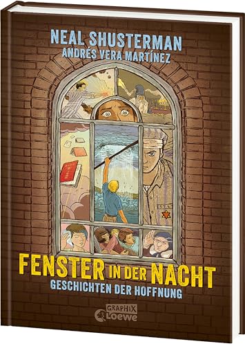 Stock image for Fenster in der Nacht: Geschichten der Hoffnung - Graphic Novel ber die Zuversicht im Holocaust for sale by medimops