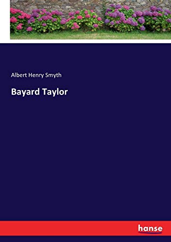 9783743367913: Bayard Taylor