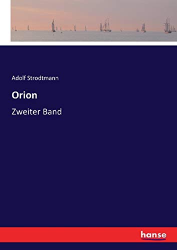 9783743379763: Orion: Zweiter Band