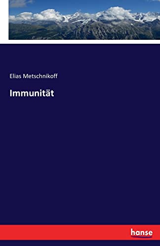 Stock image for Immunitt (German Edition) for sale by Lucky's Textbooks