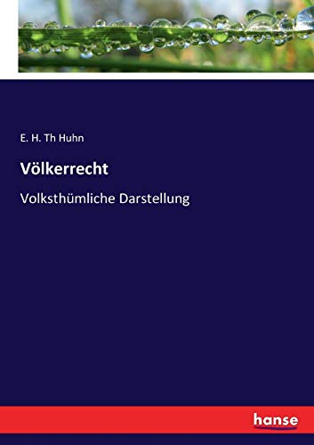 Stock image for Volkerrecht :Volksthumliche Darstellung for sale by Chiron Media