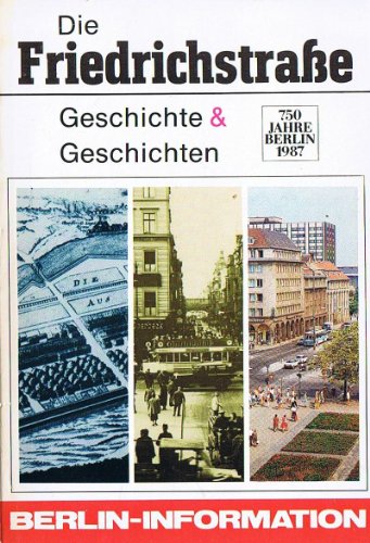 Imagen de archivo de Die Friedrichstrasse a la venta por medimops