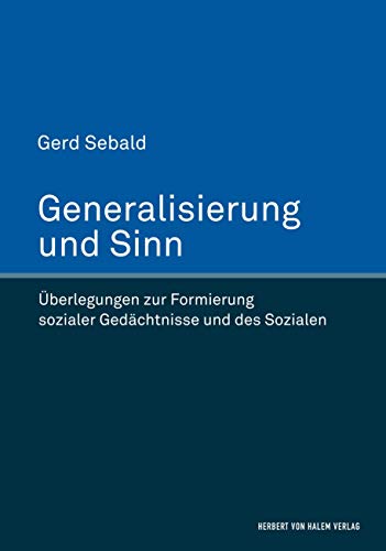 9783744508865: Generalisierung und Sinn