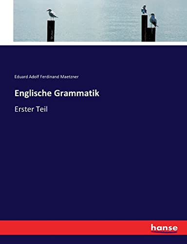 Beispielbild fr Englische Grammatik Erster Teil zum Verkauf von PBShop.store US