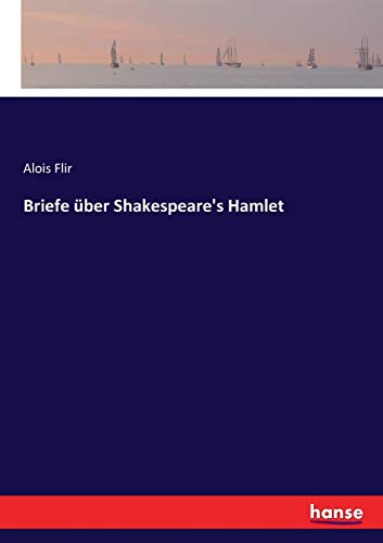 Stock image for Briefe über Shakespeare's Hamlet for sale by Ria Christie Collections