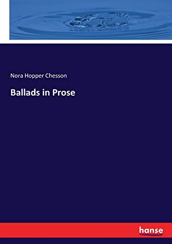 9783744776301: Ballads in Prose