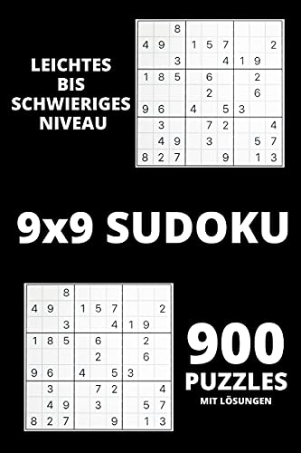 9783745721461: Sudoku - Leichter bis schwieriges niveau: Erstaunliche 900 Sudoku-Rtsel mit Lsungen - Sudoku-Spiel fr Anfnger oder Fortgeschrittene - ... Sie beschftigt und immer konzentriert sind