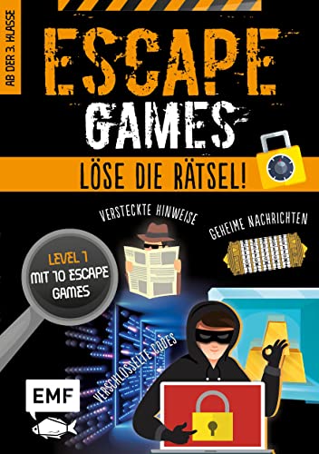 Beispielbild fr Escape Games Level 1 (orange) - Lse die Rtsel! - 10 Escape Games ab der 3. Klasse zum Verkauf von GreatBookPrices