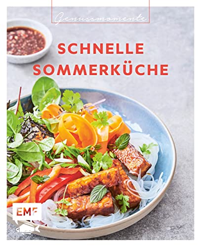 Stock image for Genussmomente: Schnelle Sommerkche: Leichte Gerichte fix gekocht: Wassermelonensalat mit Feta, Spicy Gurken mit Kokos, Johannisbeer-Lassi und mehr! for sale by medimops