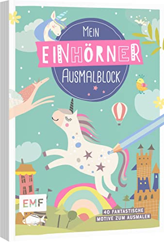 Beispielbild fr Mein Einhrner-Ausmalblock zum Verkauf von GreatBookPrices