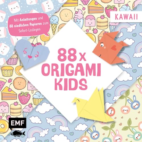 Beispielbild fr 88 x Origami Kids ? Kawaii: Mit Anleitungen und 88 bunten Papieren zum Sofort-Loslegen zum Verkauf von medimops