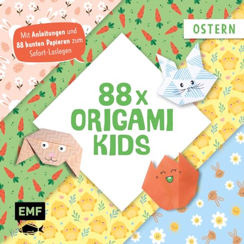 Beispielbild fr 88 x Origami Kids ? Ostern: Mit Anleitungen und 88 bunten Papieren zum Sofort-Loslegen zum Verkauf von medimops