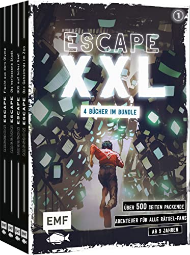 Imagen de archivo de Escape XXL - ber 500 Seiten packende Abenteuer fr alle Rtsel-Fans ab 9 Jahren (Band 1) a la venta por GreatBookPrices