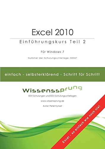 Stock image for Excel 2010: Einfhrungskurs Teil 2 for sale by medimops