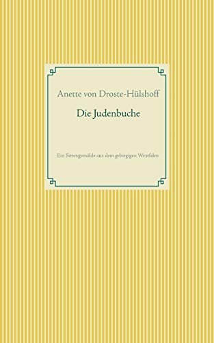 9783746042916: Die Judenbuche: 1