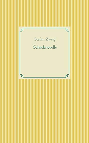 9783746092331: Schachnovelle