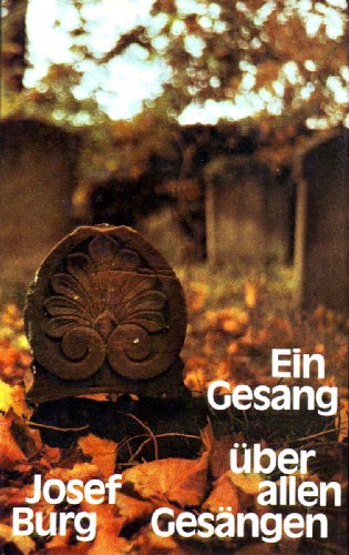 Imagen de archivo de Ein Gesang ber allen Gesngen a la venta por medimops