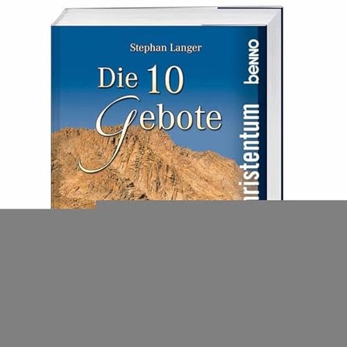 Stock image for Die 10 Gebote: Grundkurs Christentum for sale by Der Bcher-Br