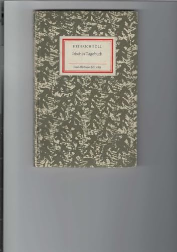9783746500232: Irisches Tagebuch (Inselbcherei, 498)