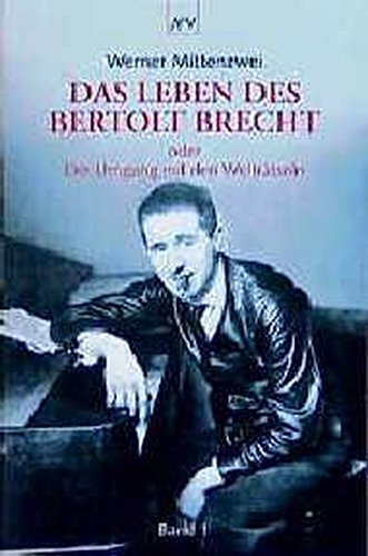 Stock image for Das Leben des Bertolt Brecht oder Der Umgang mit den Weltrtseln.: 2 Bde. for sale by medimops