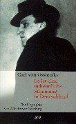 Carl von Ossietzky. Es ist eine unheimliche Stimmung in Deutschland. Ein biographischer Bericht. - Sternburg, Wilhelm von