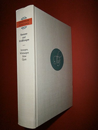 Stock image for Irrungen, Wirrungen: Roman for sale by Gabis Bcherlager