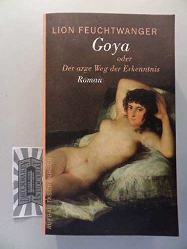 9783746656137: Goya oder Der arge Weg der Erkenntnis
